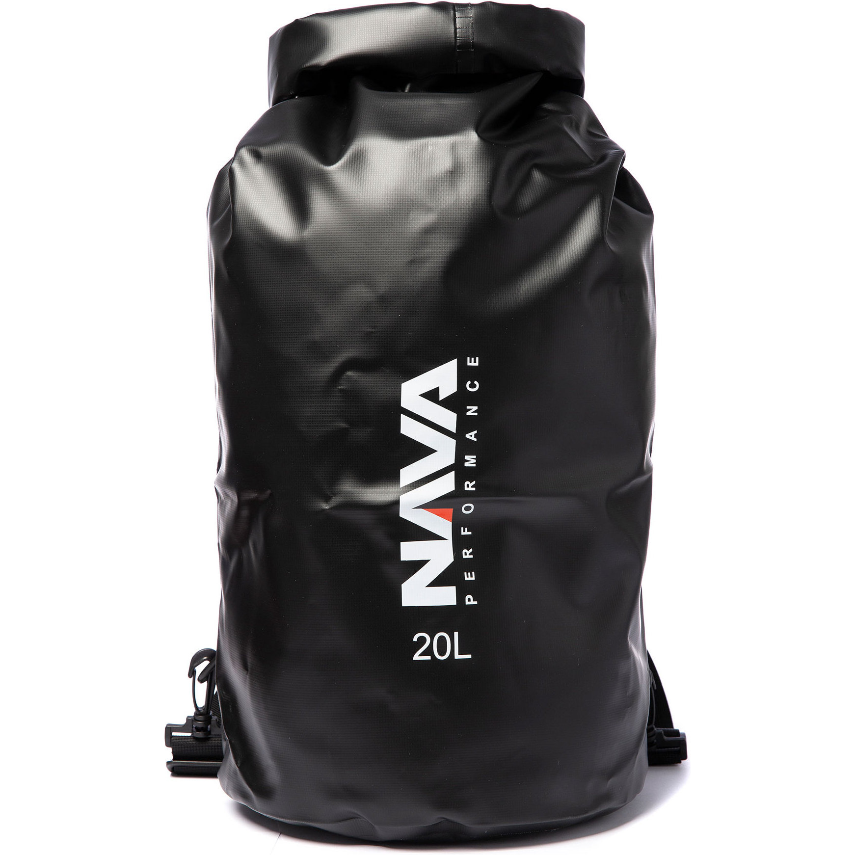 2025 Nava Performance 20L Drybag With Backpack Straps NAVA002 - Black
