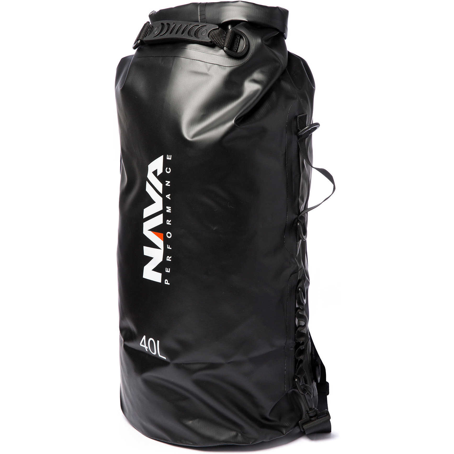 2025 Nava Performance 40L Drybag With Backpack Straps NAVA005 - Black