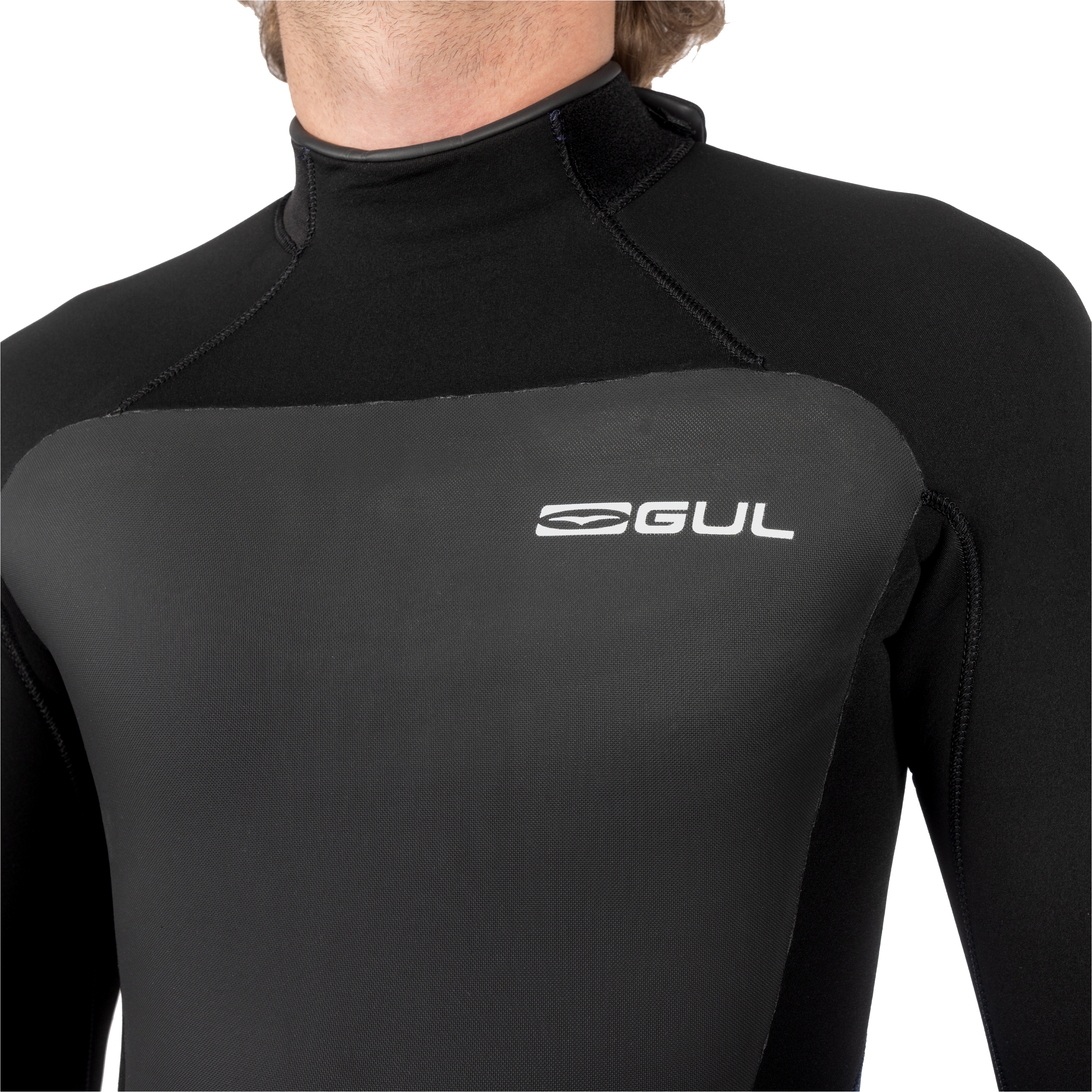2025 Gul Mens Response 5/3mm GBS Back Zip Wetsuit RE1213-C1 - Navy / Black