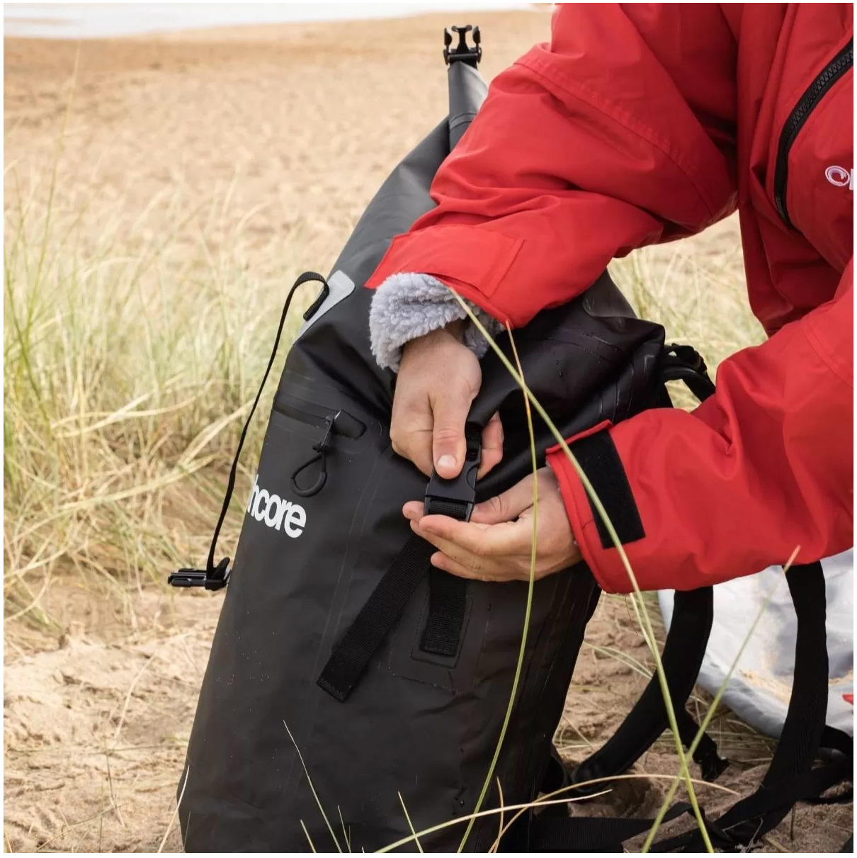 2025 Northcore 30L Waterproof Haul Backpack N30LWHBP - Black