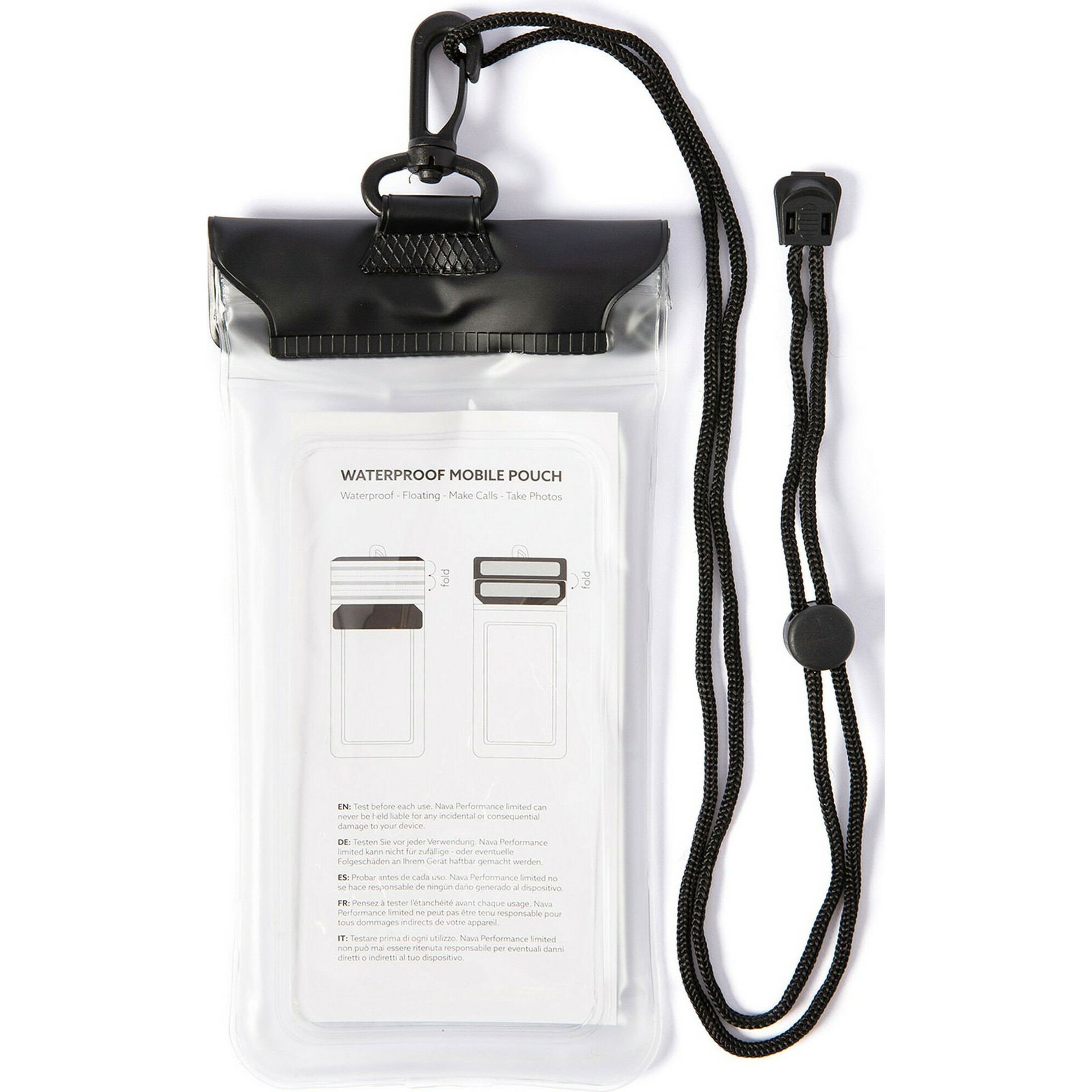 2025 Nyord Waterproof Mobile Phone & Key Pouch NYKP1 - Clear