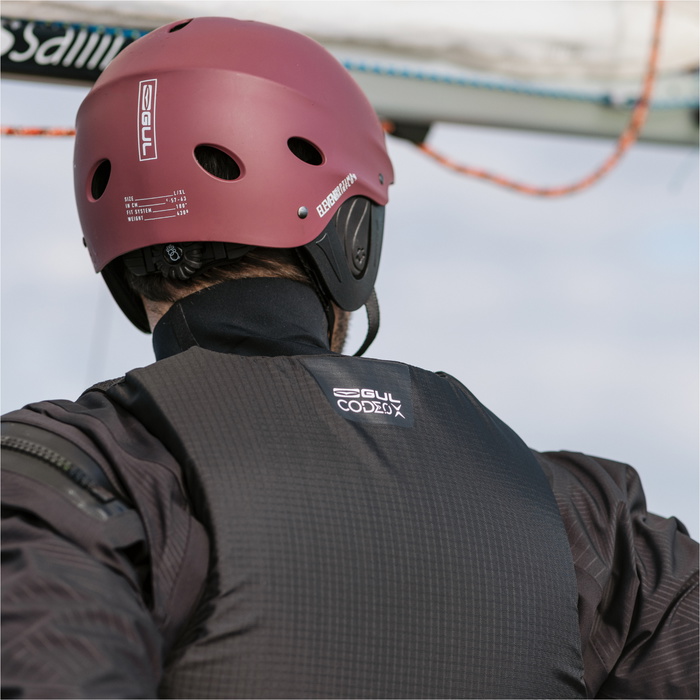 2025 Gul Evo Watersports Helmet AC0104 - Red - Helmets - Adult | Left ...