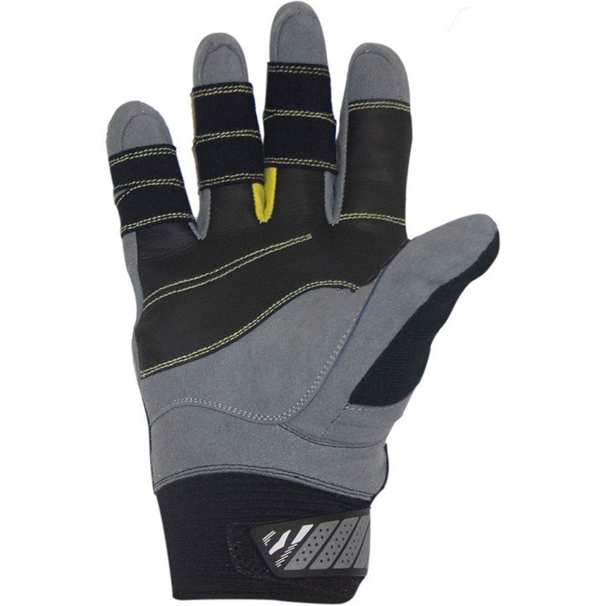 2025 Gul Junior Code Zero Summer Full Finger Sailing Gloves Black GL1239-B6