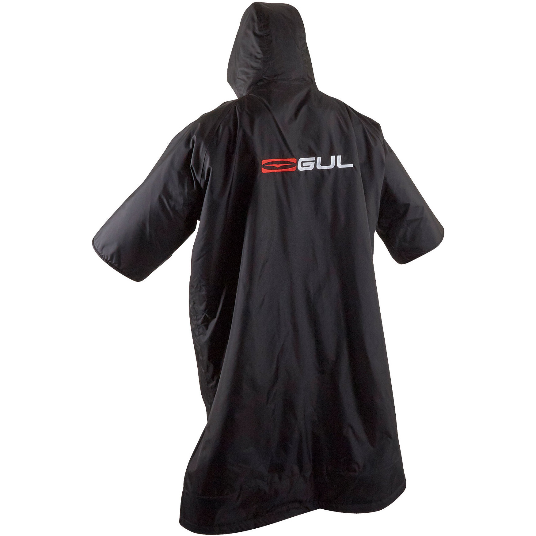GUL Junior Evorobe Hooded Changing Robe AC0128-B6 - Black / Red