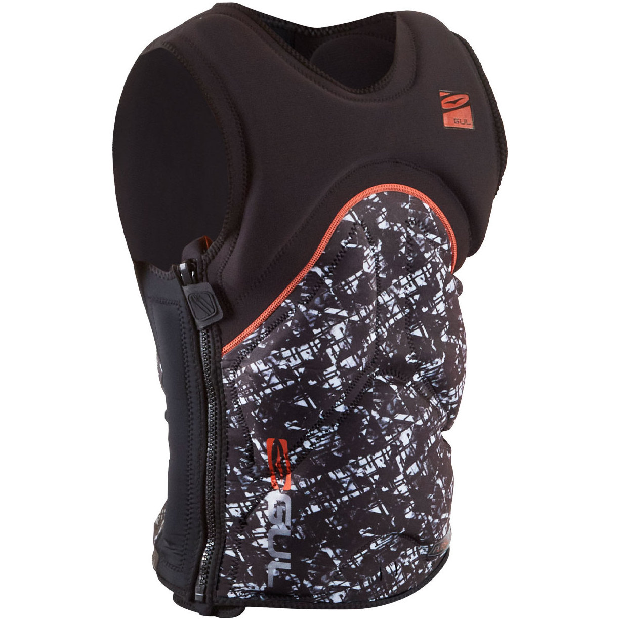 2025 GUL Flexor III Vest SK7107-B7 - Black / Camo