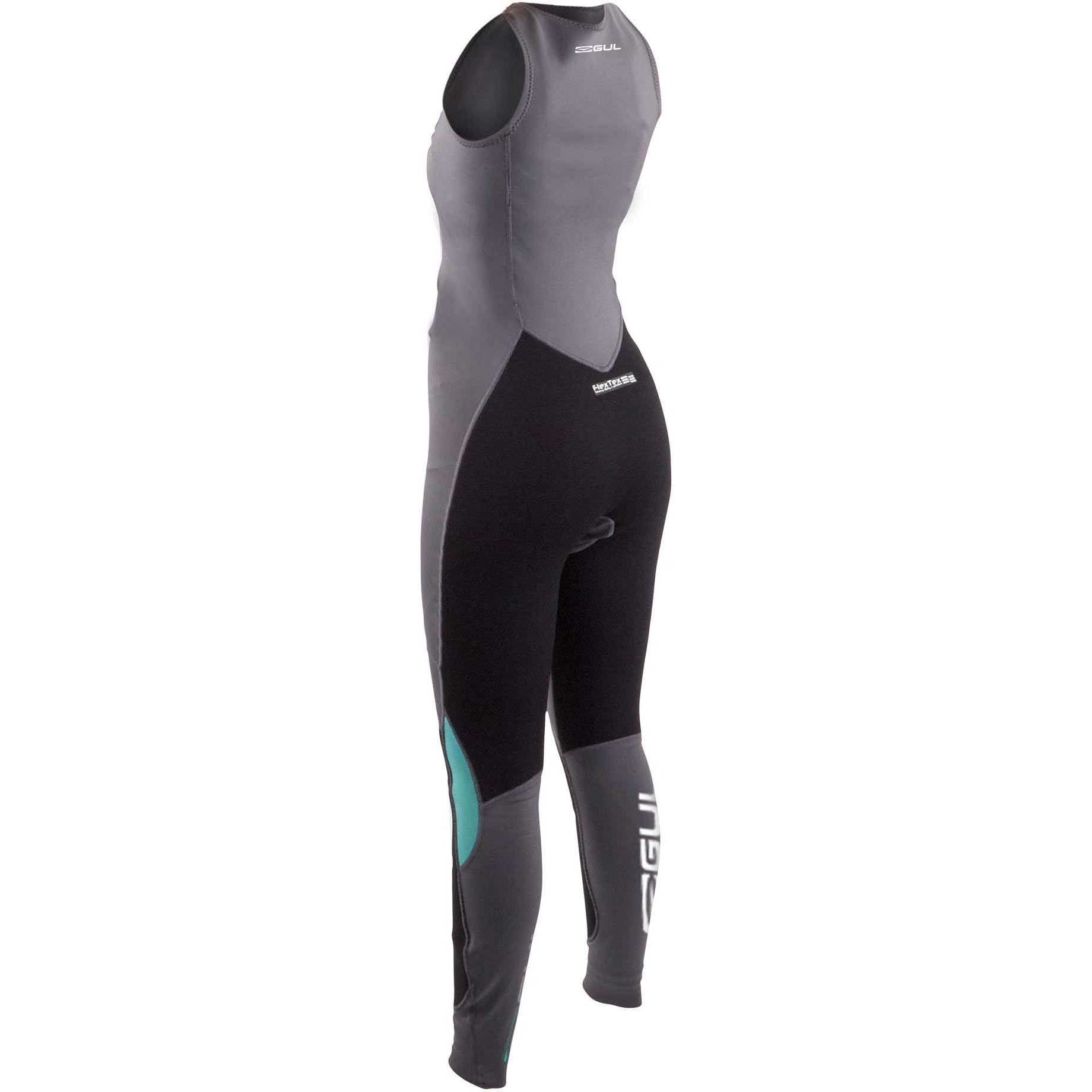 2025 GUL Womens Code Zero 1mm Long Jane Wetsuit CZ4310-B9 - Grey