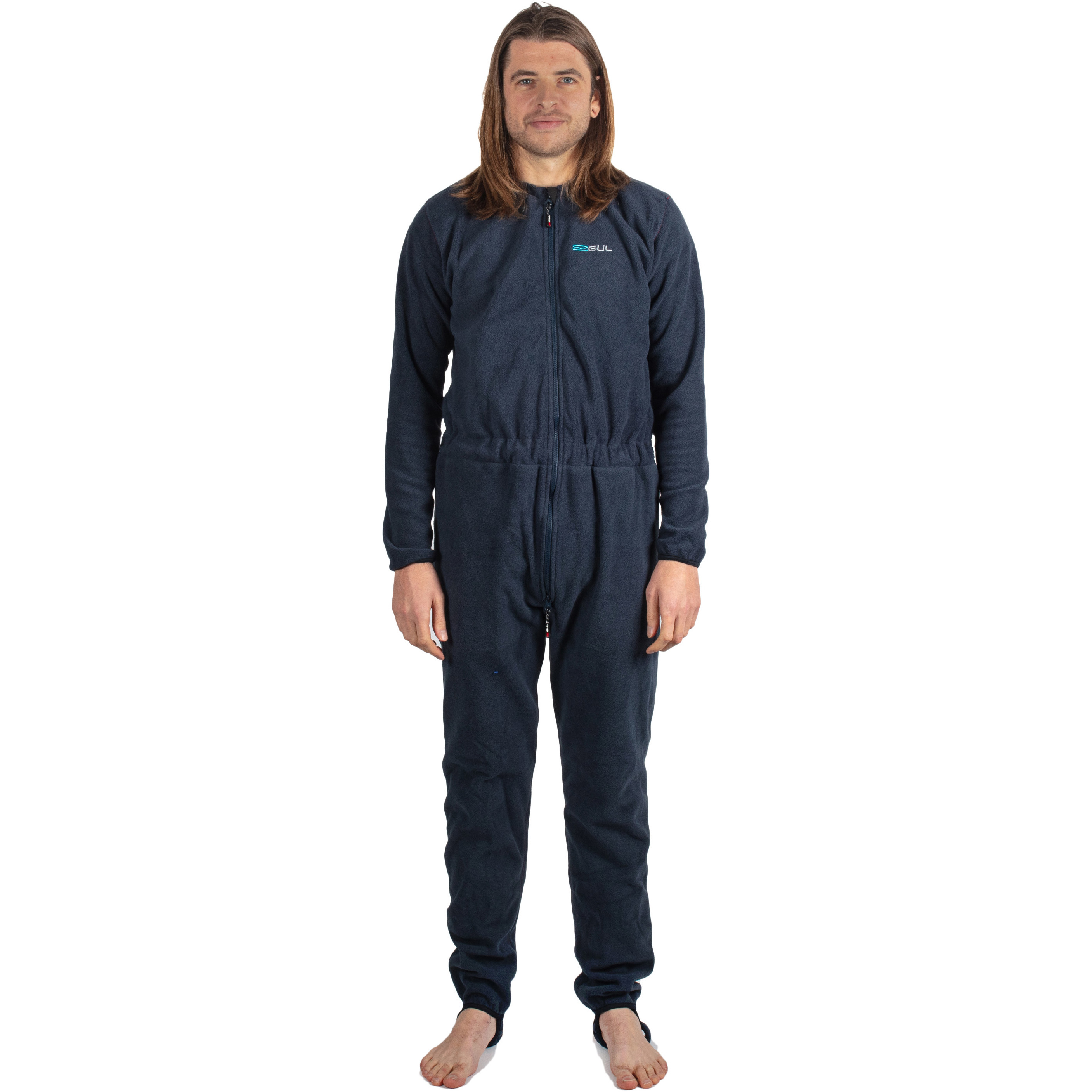2025 Gul Mens Dartmouth Eclip Zip Drysuit & Underfleece GM0378-B9 - Black