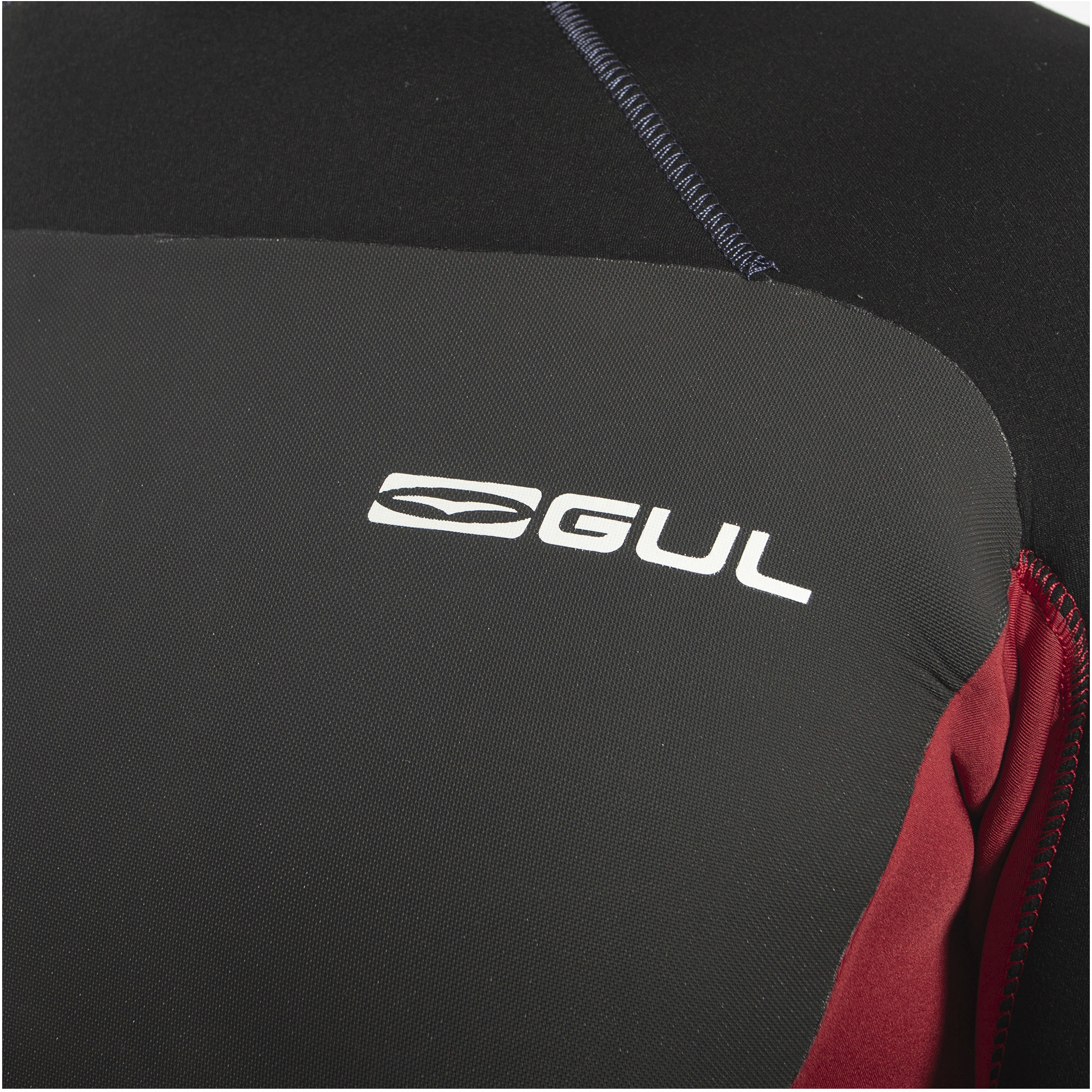 2025 Gul Mens Response 4/3mm GBS Back Zip Wetsuit RE1246-C1 - Navy / Red