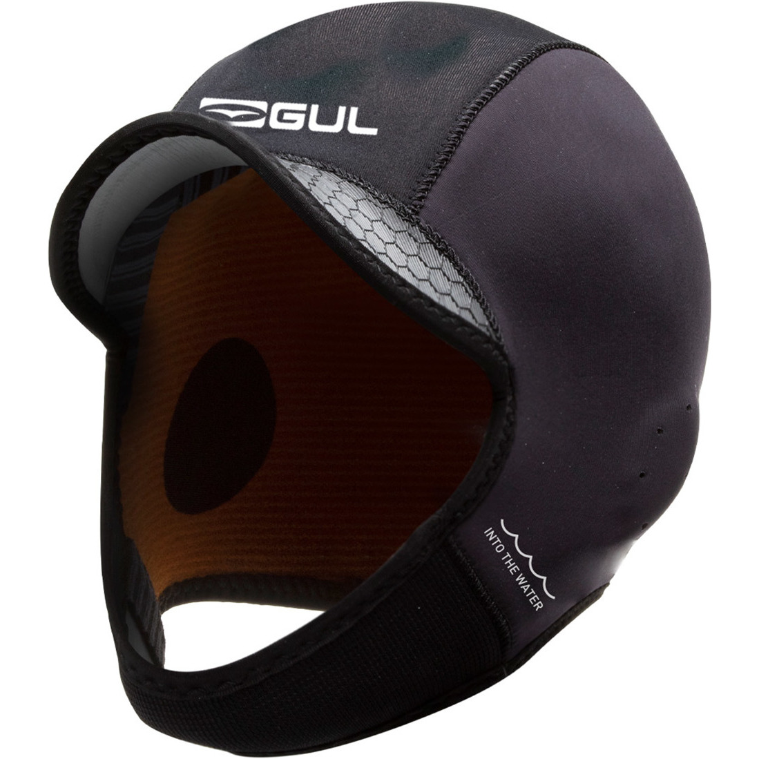 2025 Gul 3mm SDL Peaked Surf Cap HO0305-B9 - Black