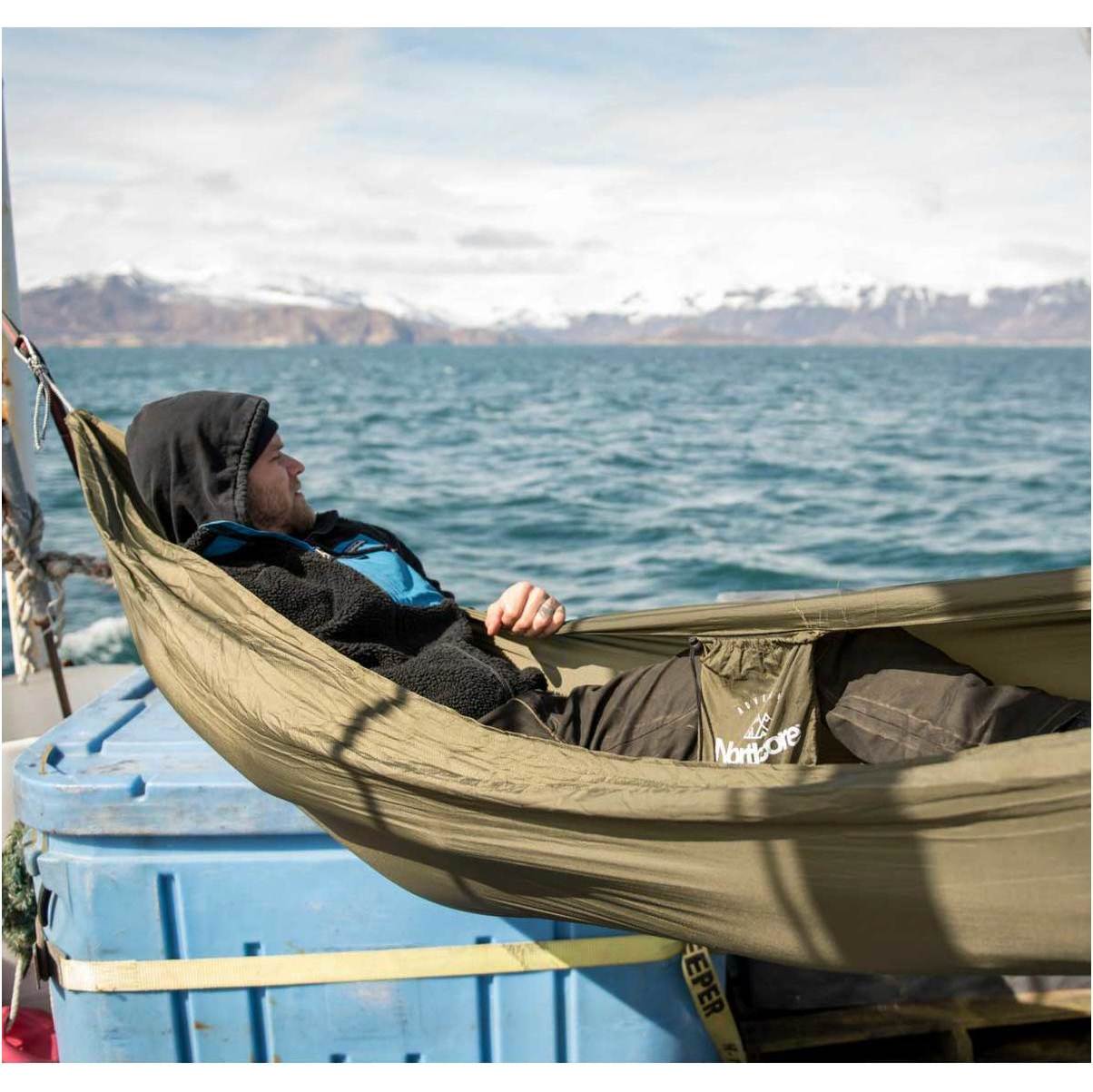 2025 Northcore Kick Back Hammock NOCO103 - Green