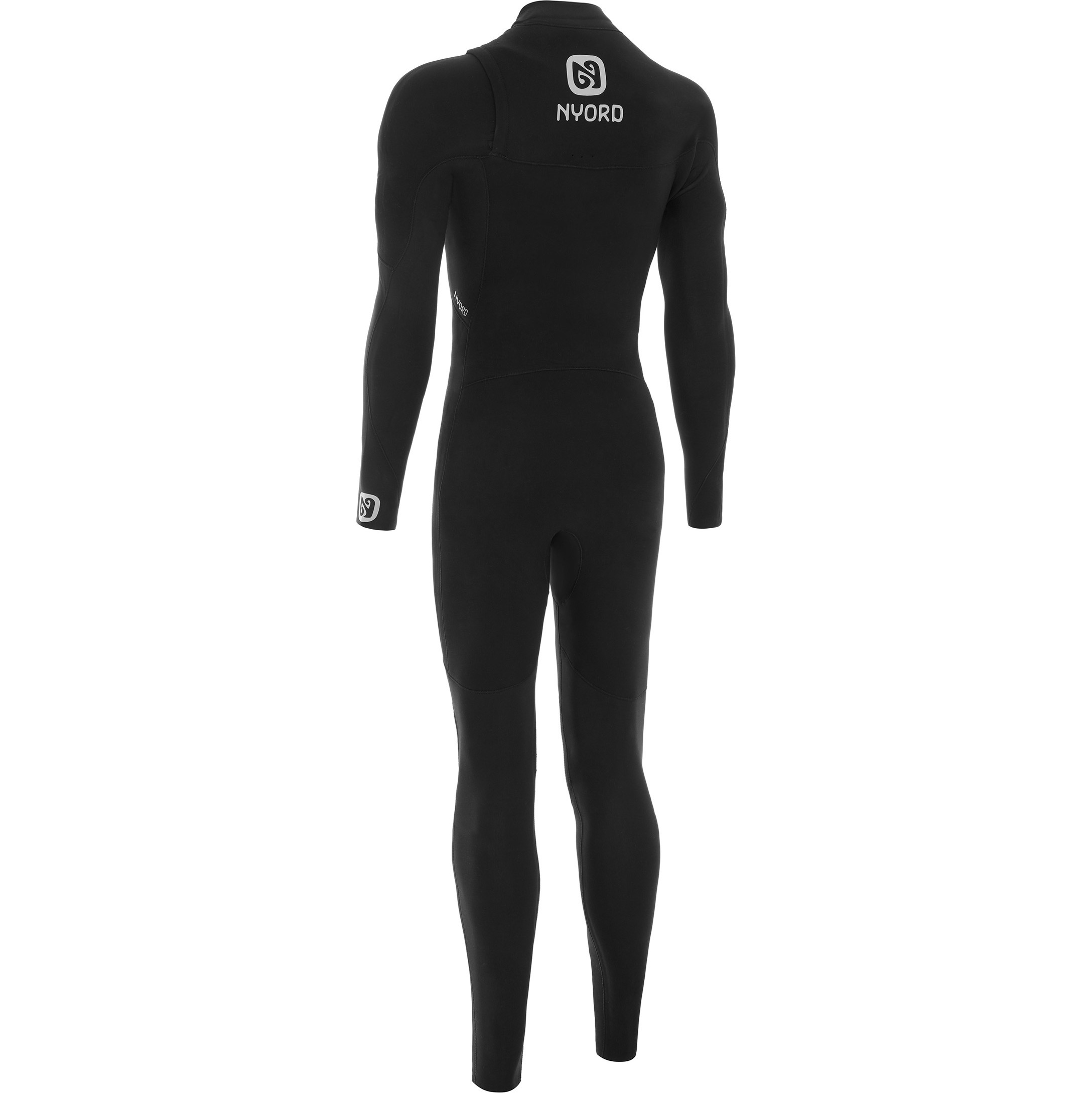 2025 Nyord Mens Furno Warmth 5/4mm Chest Zip GBS Wetsuit FWM54001 - Black
