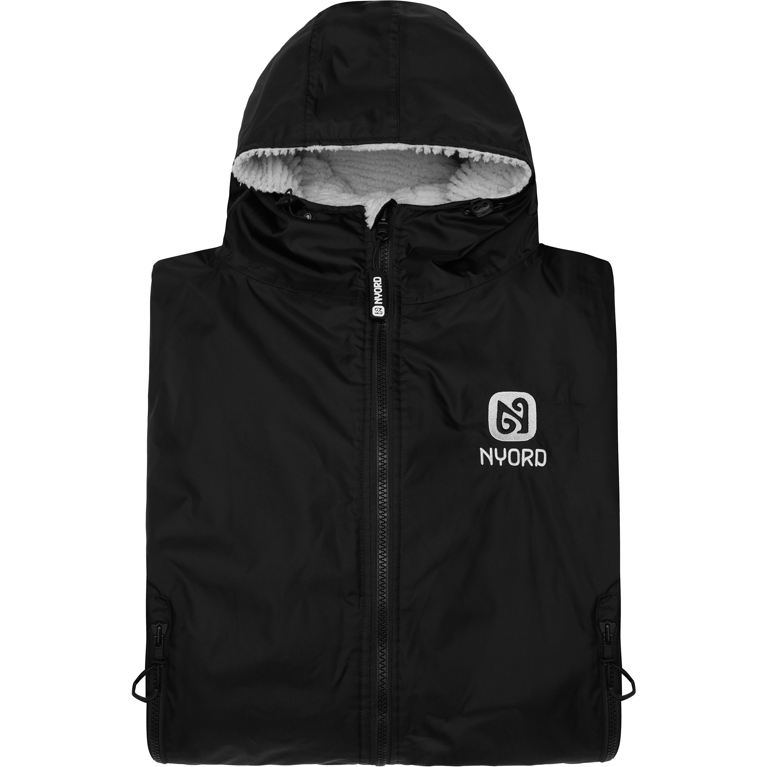2025 Nyord Primaloft Outdoor Changing Robe ACC0005 - Black / Grey