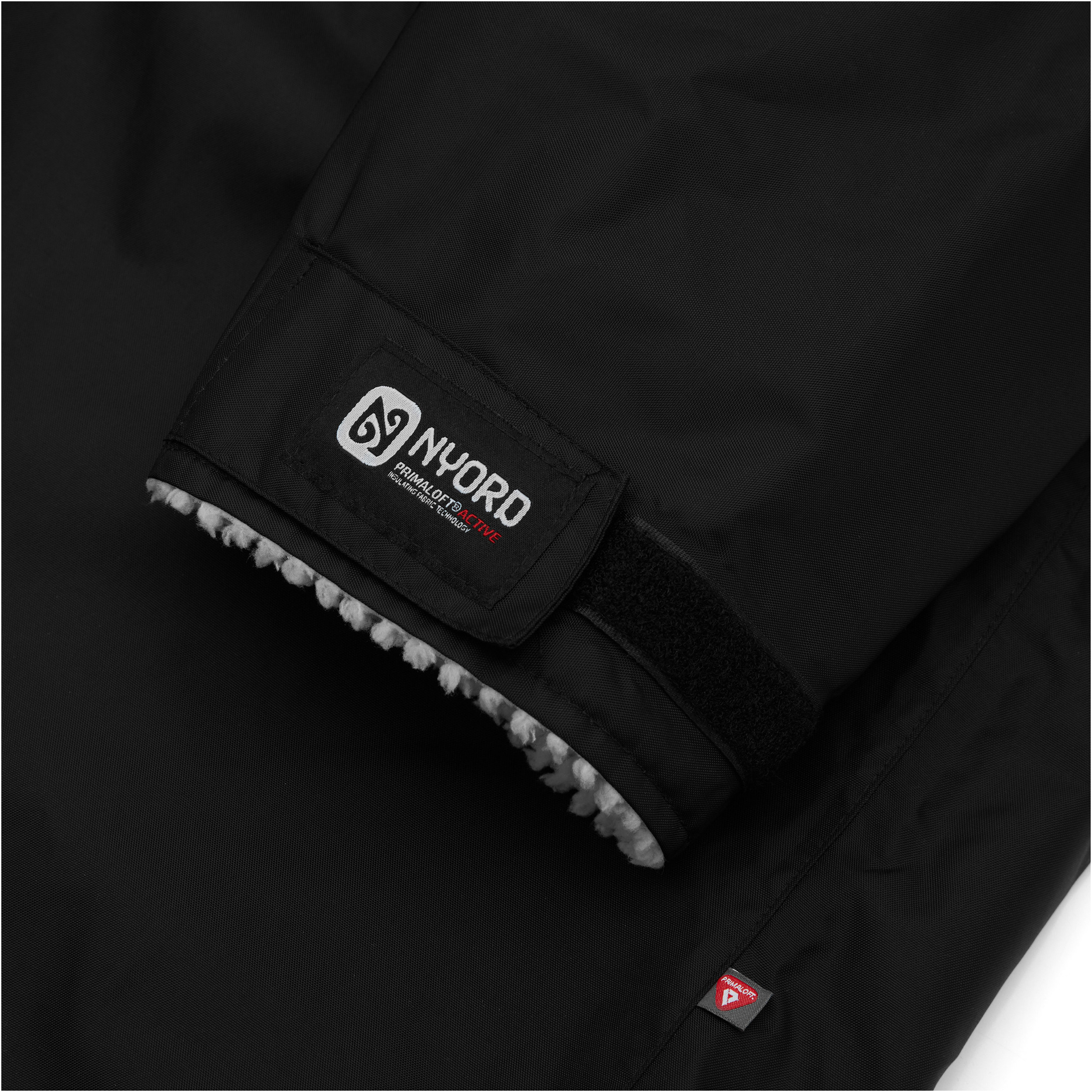 2025 Nyord Primaloft Outdoor Changing Robe ACC0005 - Black / Grey