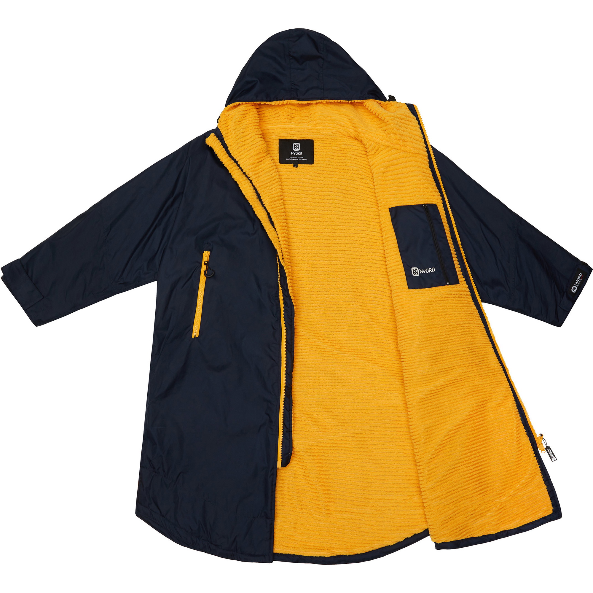 2024 Nyord Primaloft� Outdoor Changing Robe ACC0005 - Navy / Yellow