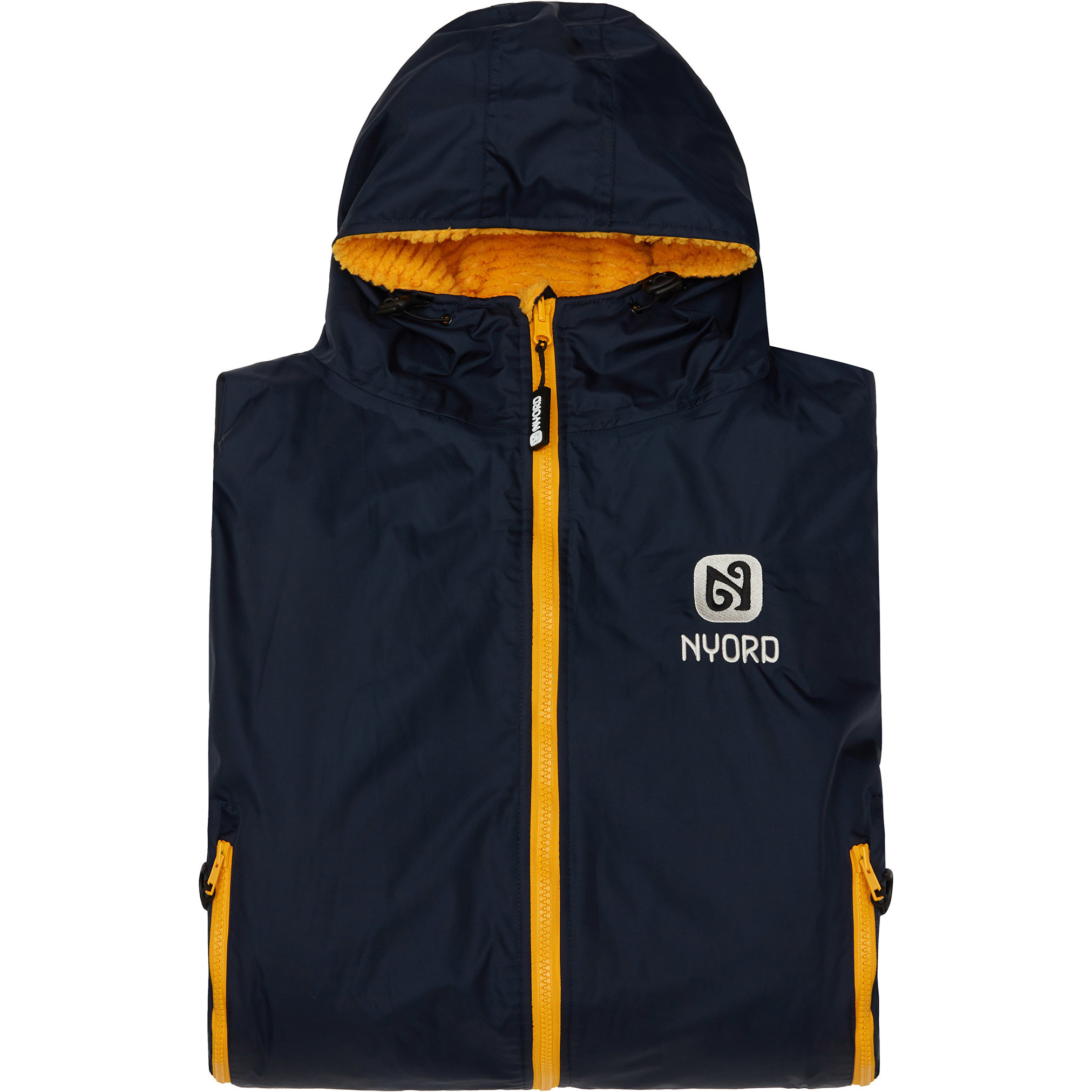 2024 Nyord Primaloft Outdoor Changing Robe ACC0005 - Navy / Yellow