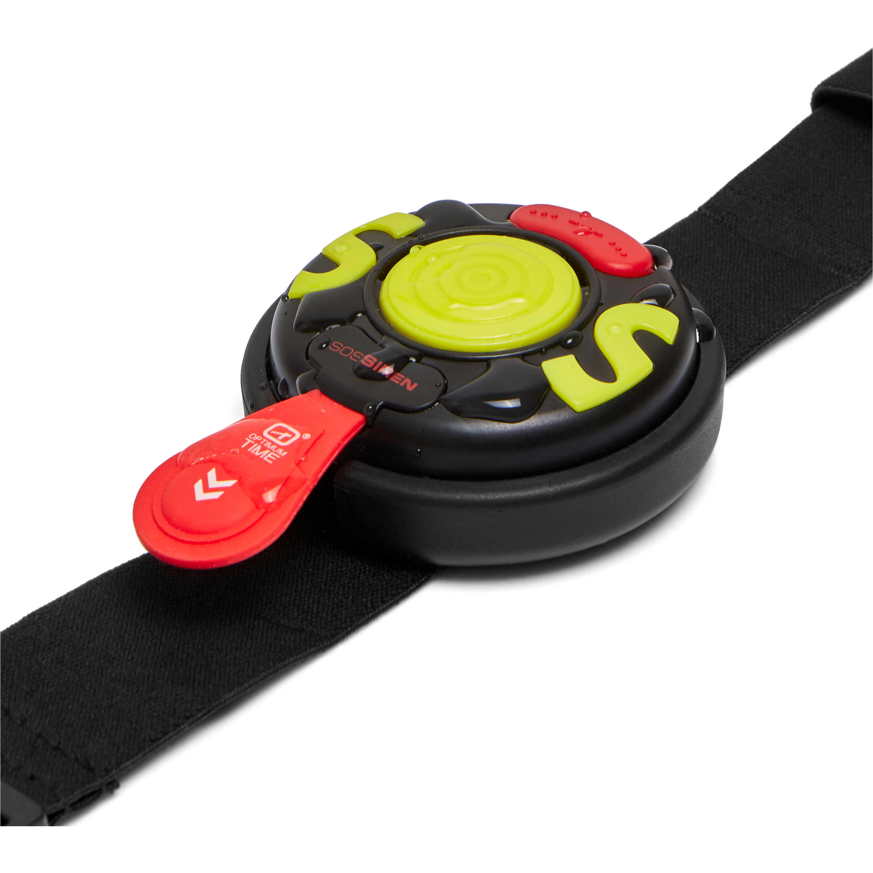 2025 Optimum Time SOS Safety Siren OTSOS - Black / Lime