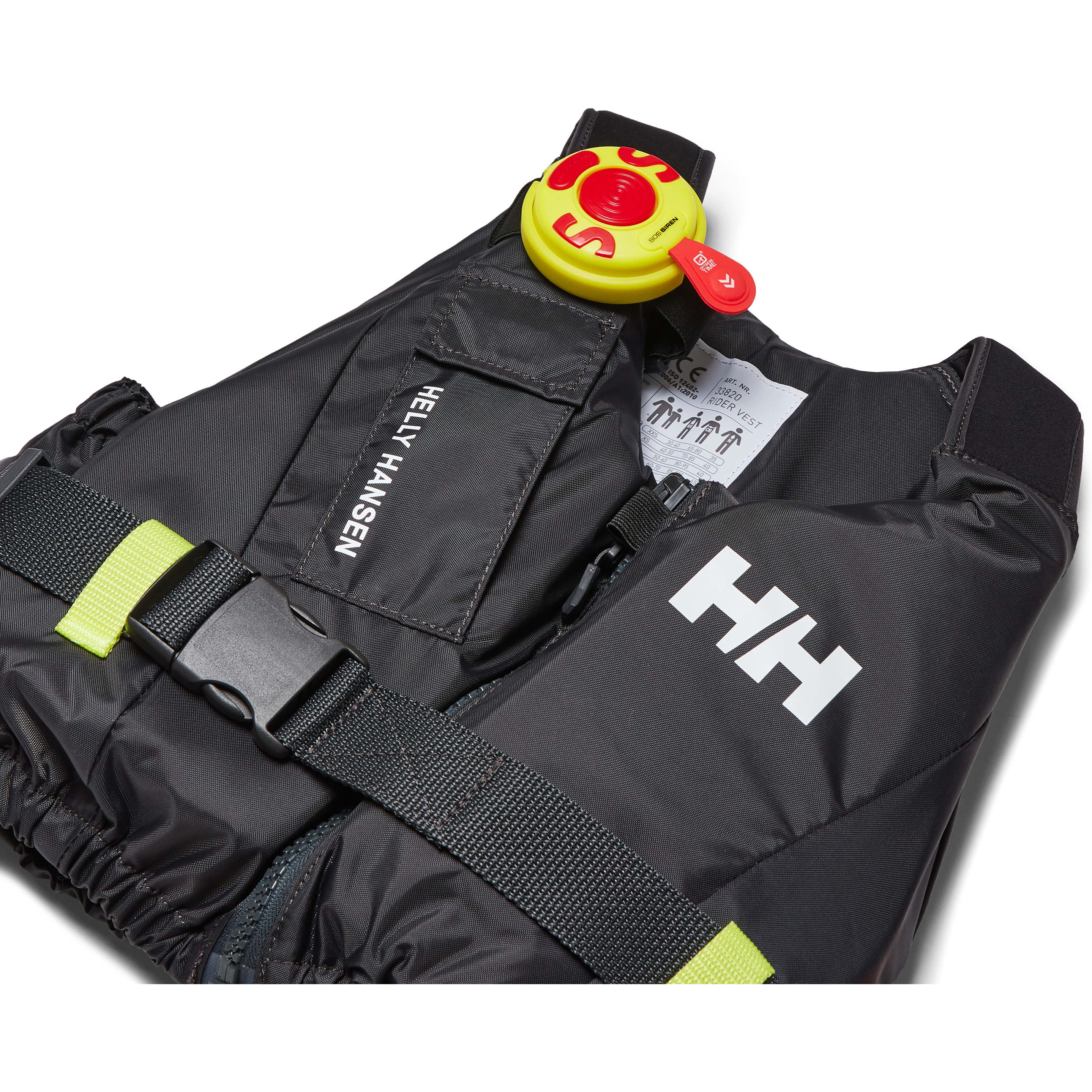 2025 Optimum Time SOS Safety Siren OTSOS - Lime / Red