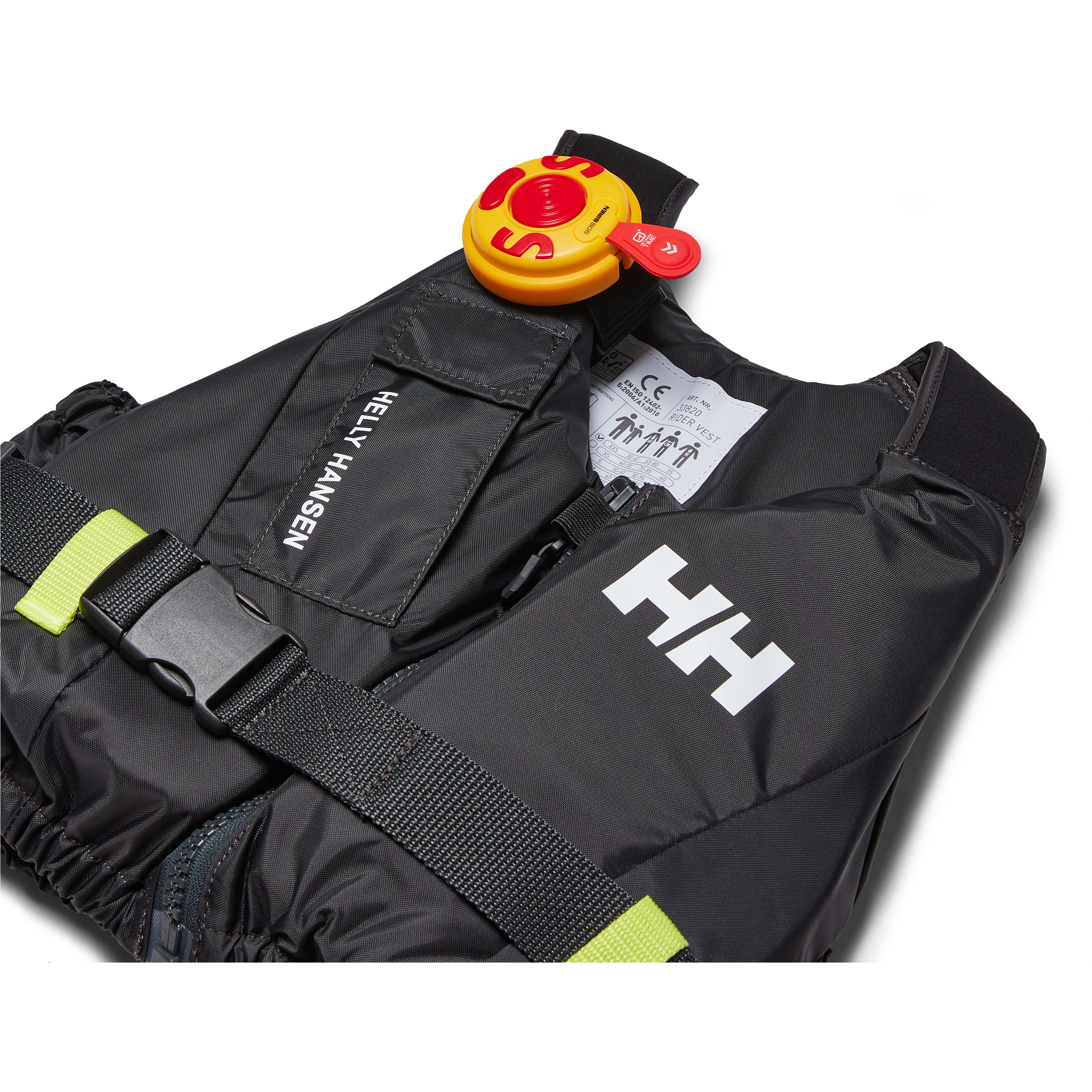 2025 Optimum Time SOS Safety Siren OTSOS - Yellow / Red