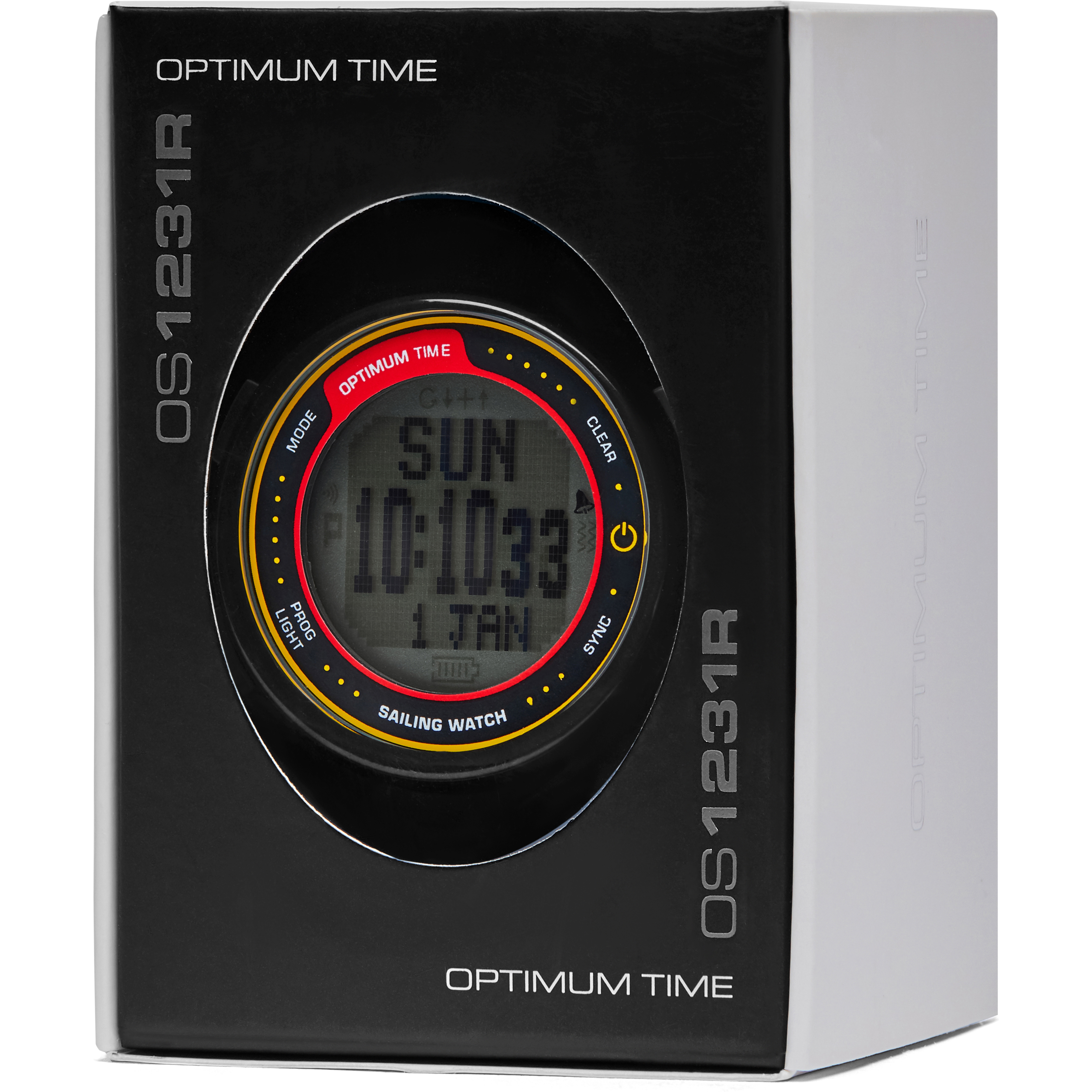 2025 Optimum Time Series 12 Sailing Watch OS123 - Black