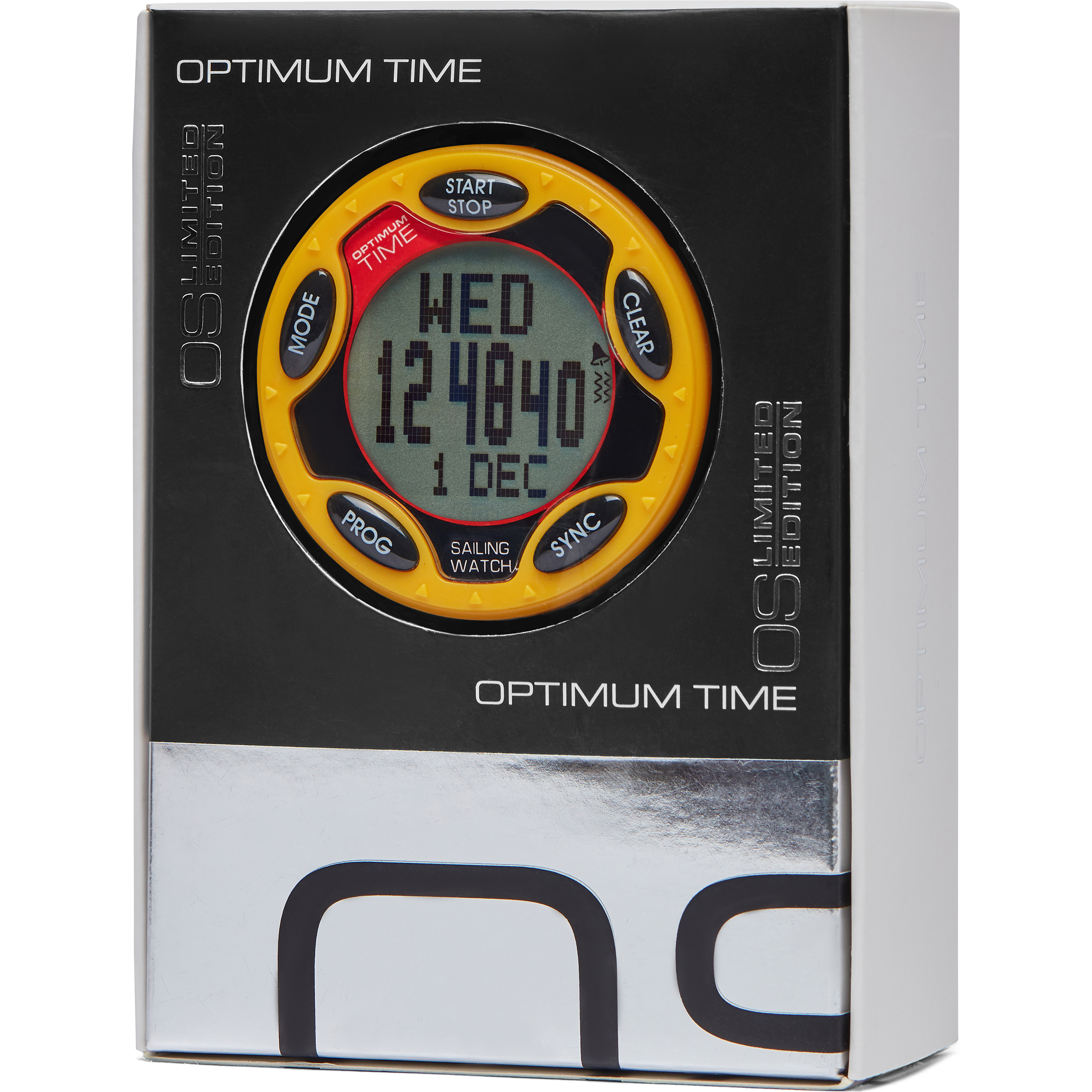 2025 Optimum Time Series 14 Rechargeable Sailing Watch OS145 - Yellow