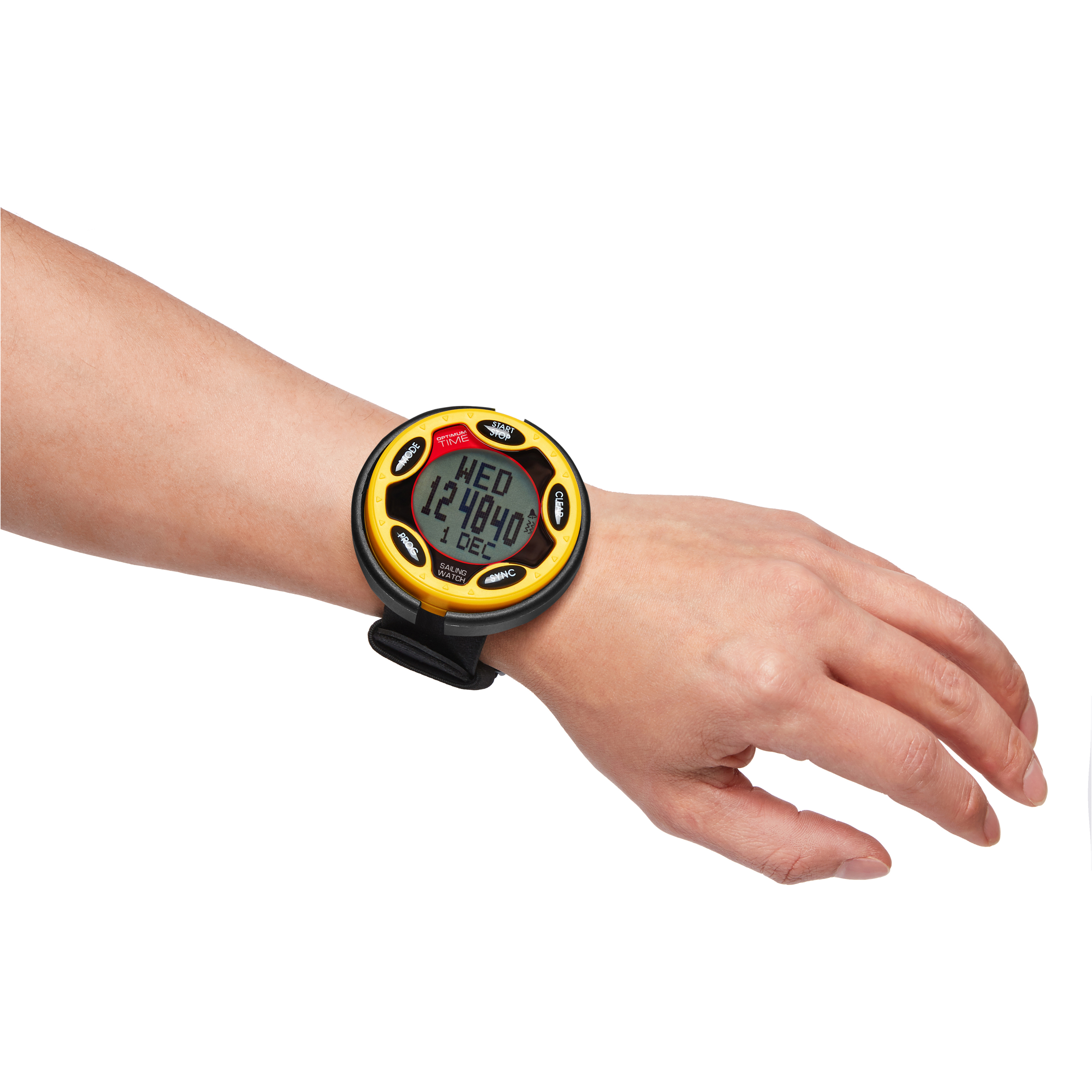 2025 Optimum Time Series 14 Rechargeable Sailing Watch OS145 - Yellow