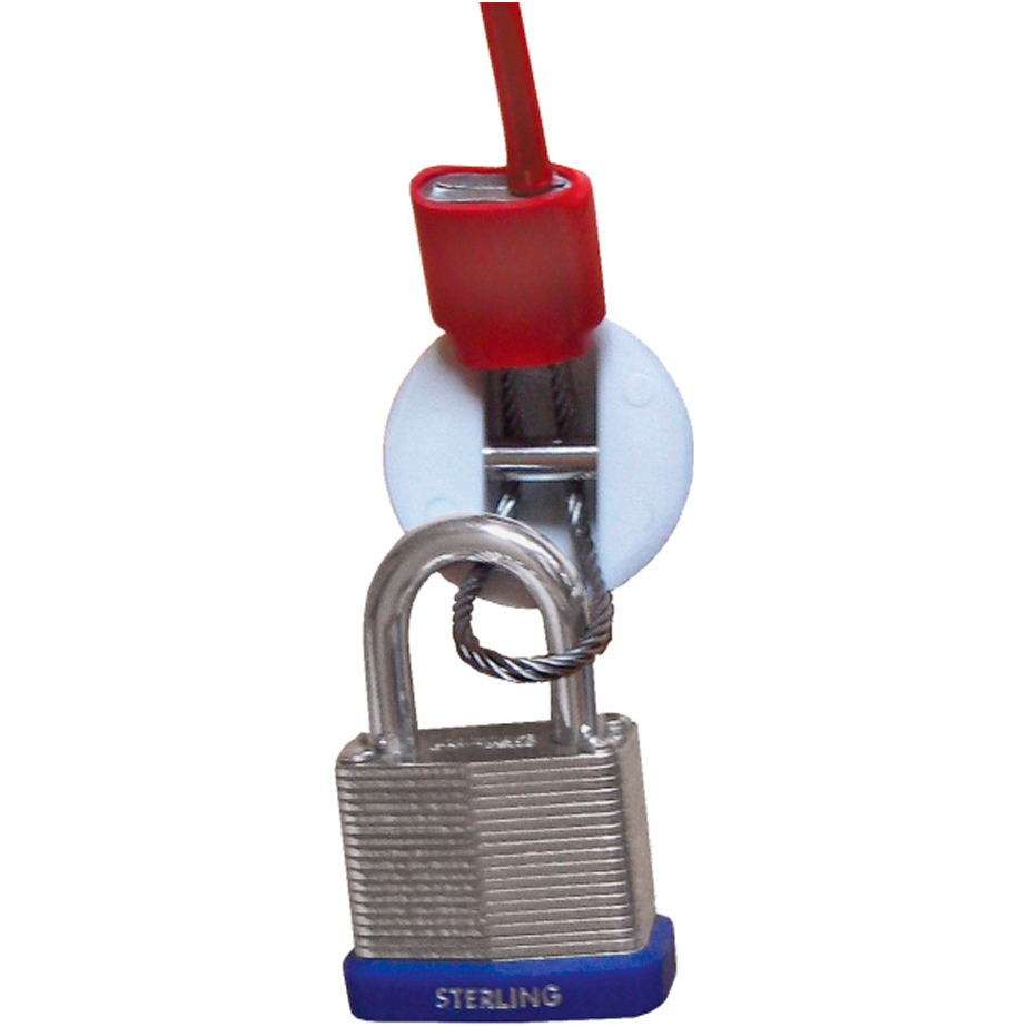 2025 Northcore Lockjaw Longboard Fin Box Lock XL01 - Red