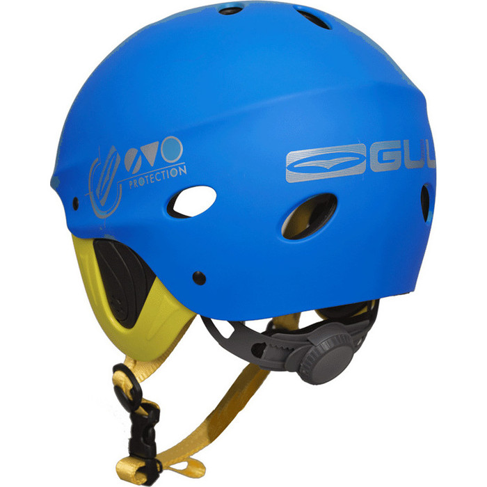 2025 Gul Evo Watersports Helmet Blue / Fluro Yellow AC0104-B3