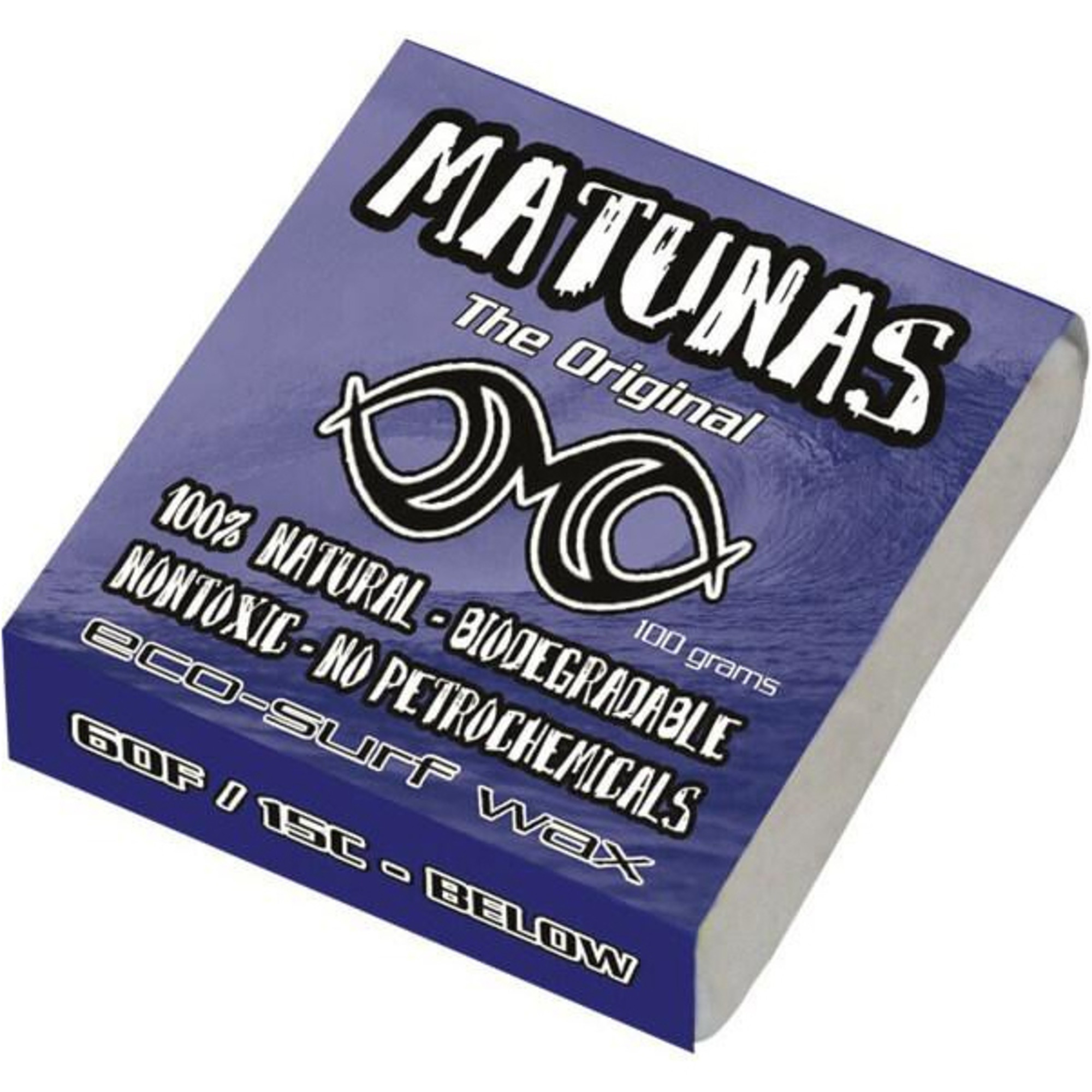 2025 Matunas Eco-Wax Cold Water Wax MT2 - White / Blue