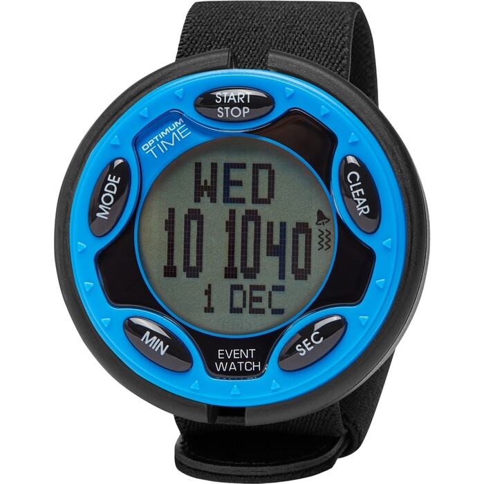 2025 Optimum Time OE Series 14R Rechargeable Jumbo Event Watch OE1467R - Blue