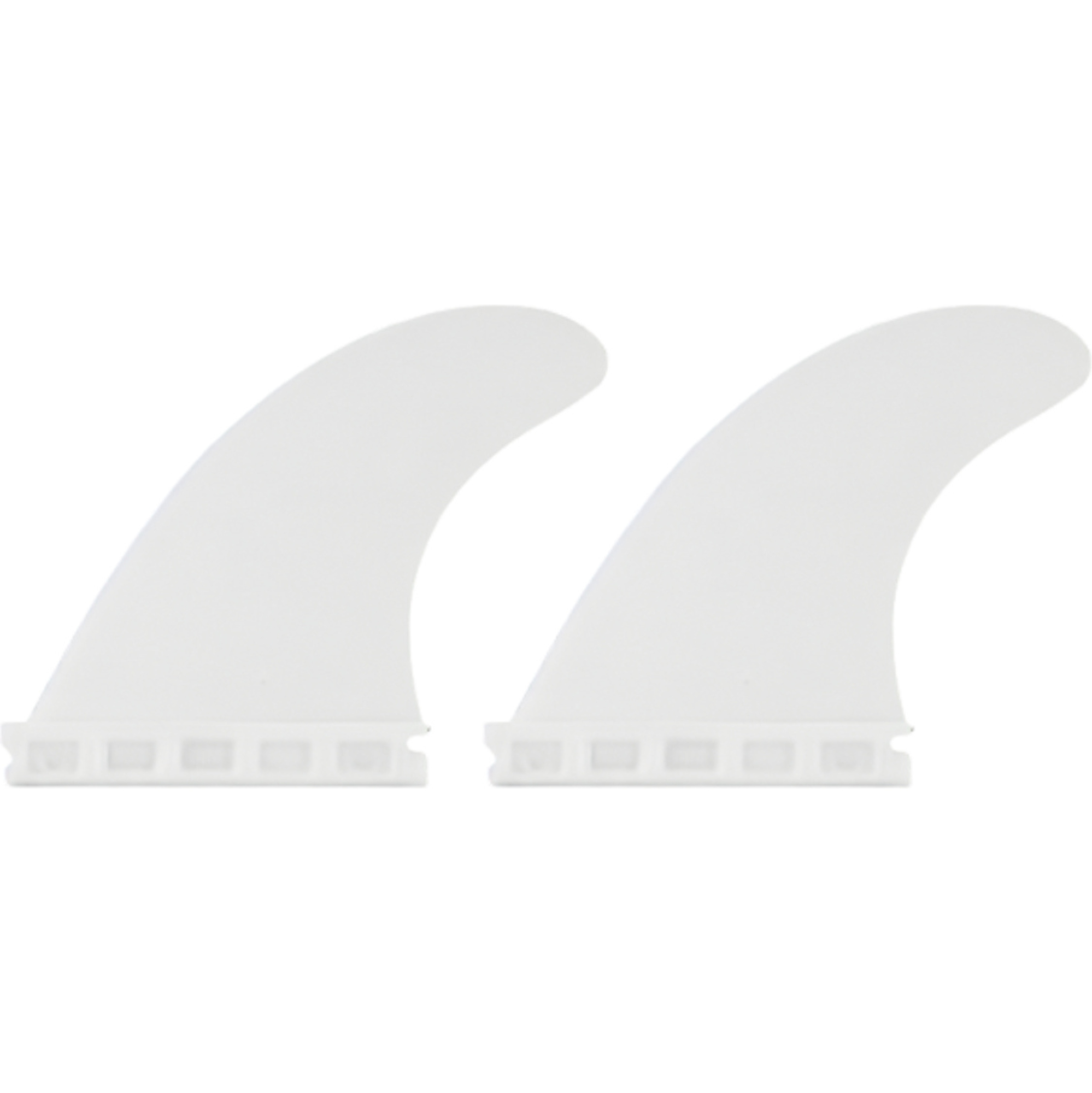 2025 Nothcore Nylon Composite Quad Fins Set BAS-Q3 - White
