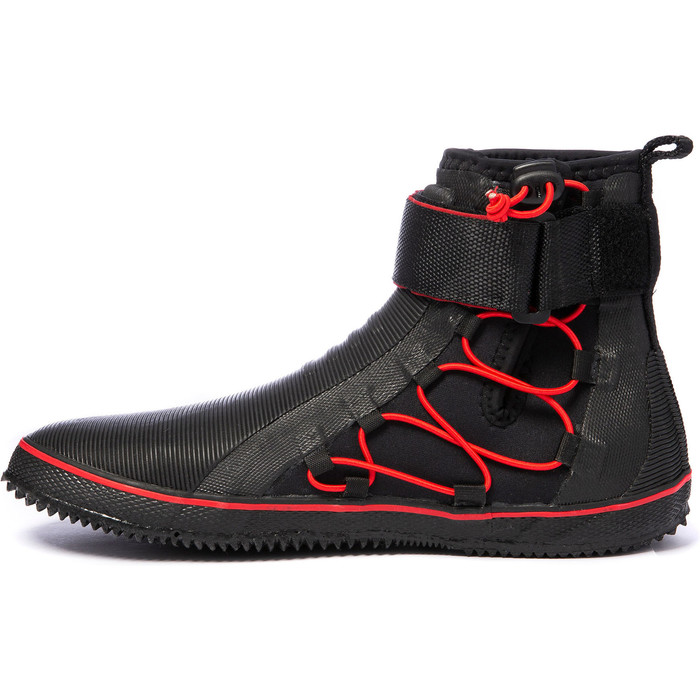 2025 Gul All Purpose 5mm Lace Up Dinghy Boots BO1304-B2 - Black / Red