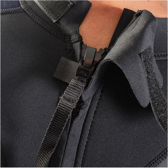 2025 Gul Mens G-Force 3mm Back Zip Flatlock Wetsuit GF1305-B7 - Black / Navy