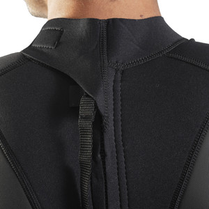 2024 Gul Mens G-Force 3mm Back Zip Flatlock Wetsuit GF1305-B7 - Black