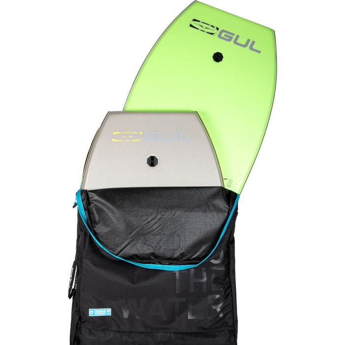 2025 Gul Arica Bodyboard Bag LU0127-C1 - Black / Silver