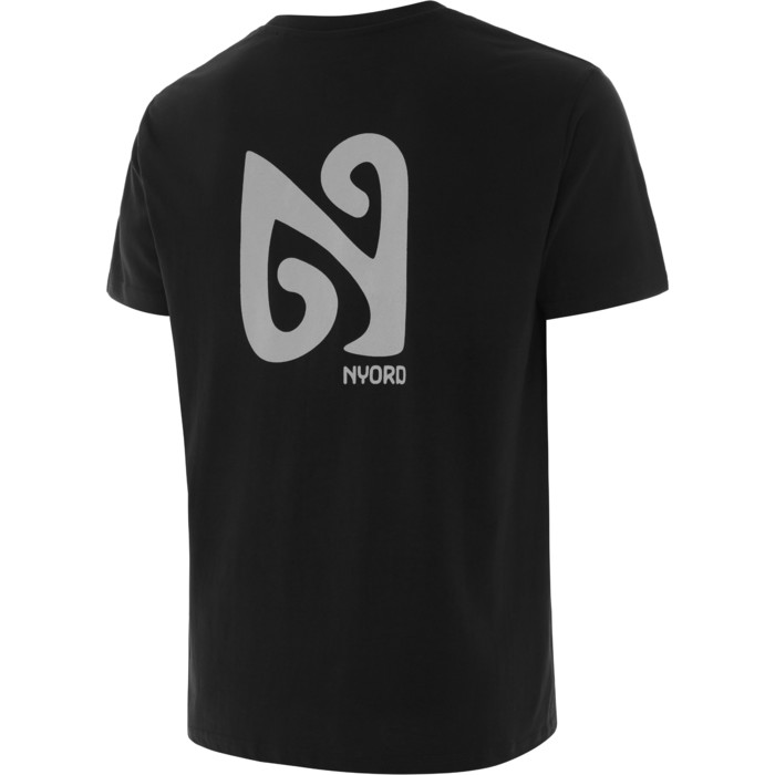 2025 Nyord Logo T-Shirt SX087 - Black Charcoal