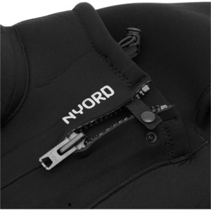 2025 Nyord Mens Furno Ultra Plus 5/4mm Chest Zip Wetsuit FUPM54001 - Black