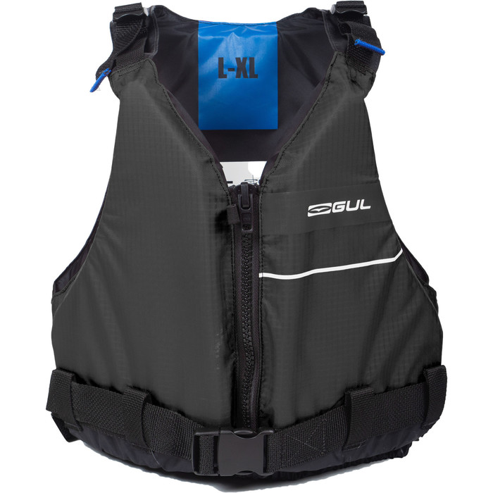 2024 Gul Junior Recreation Vest Buoyancy Aid GK0007-B7 - Black