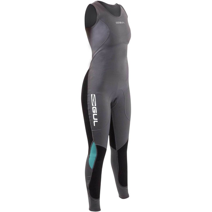 2024 GUL Womens Code Zero 1mm Long Jane Wetsuit CZ4310-B9 - Grey