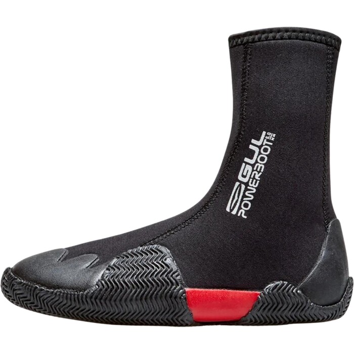 2025 GUL Junior 5mm Power Easy-Zip Boots BO1307-B8 - Black