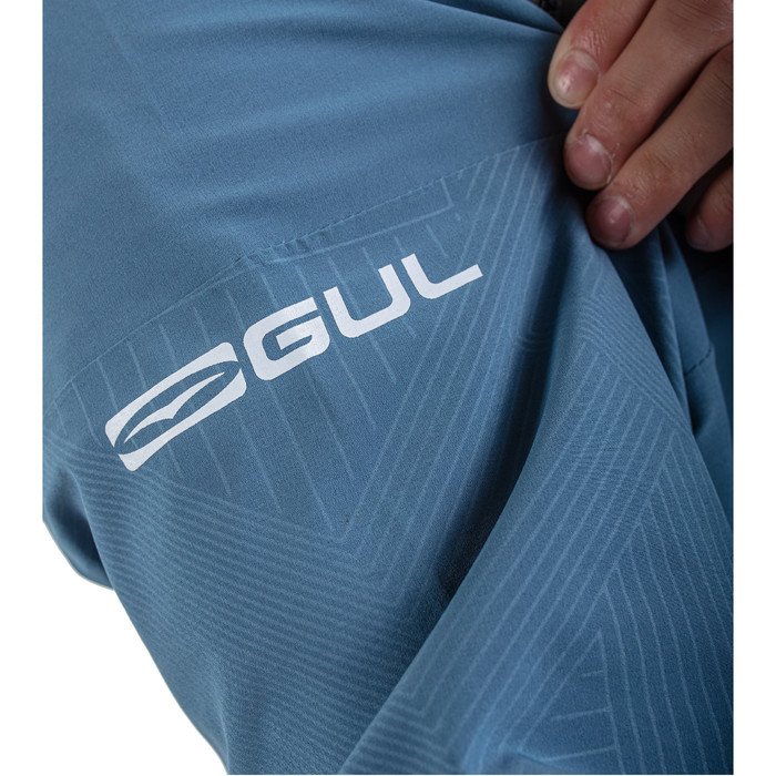 2025 Gul Junior Gamma Taped Spray Top ST0021-B9 - Blue / Grey