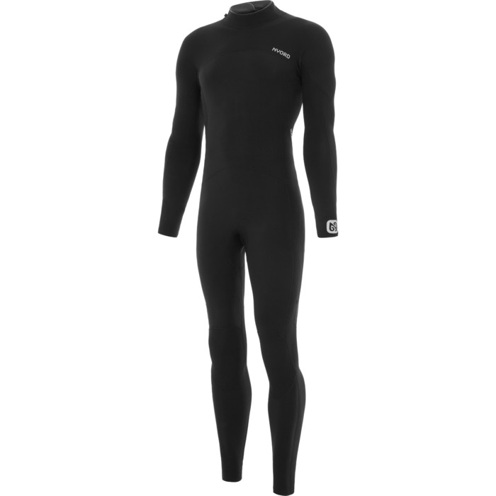 2025 Nyord Mens Furno 3/2mm Back Zip GBS Wetsuit FBM32001 - Black