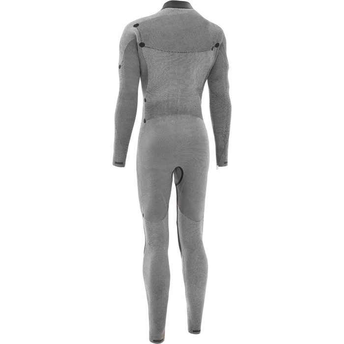 2025 Nyord Mens Furno Ultra 4/3mm Chest Zip GBS Wetsuit FUM43001 - Black