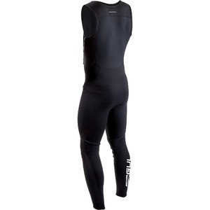 2025 Gul Mens Response 3/2mm Long John Wetsuit RE4313-B9 - Black