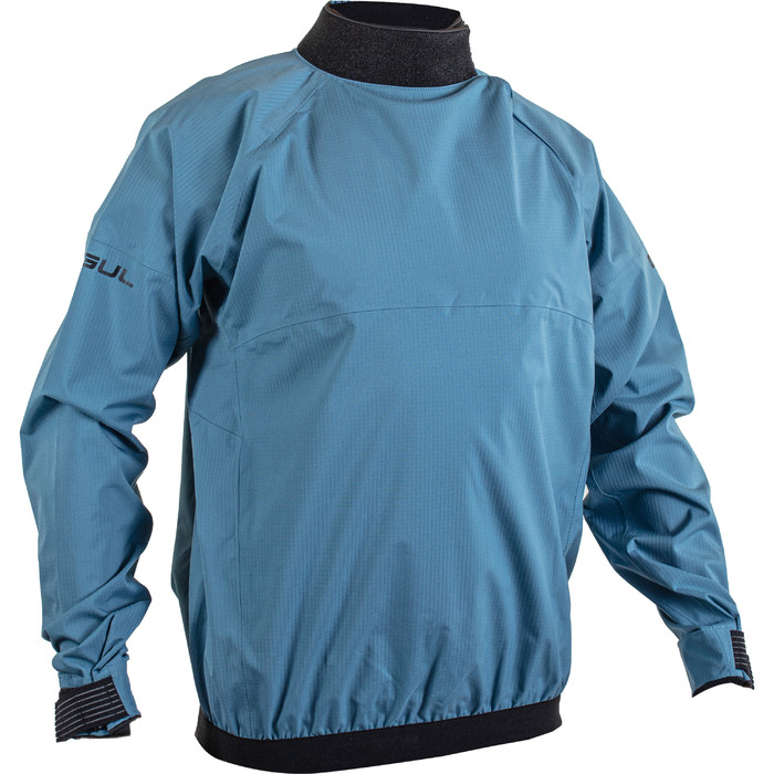 2025 Gul Junior Shore Taped Spray Top St0030-B9 - Blue Stone