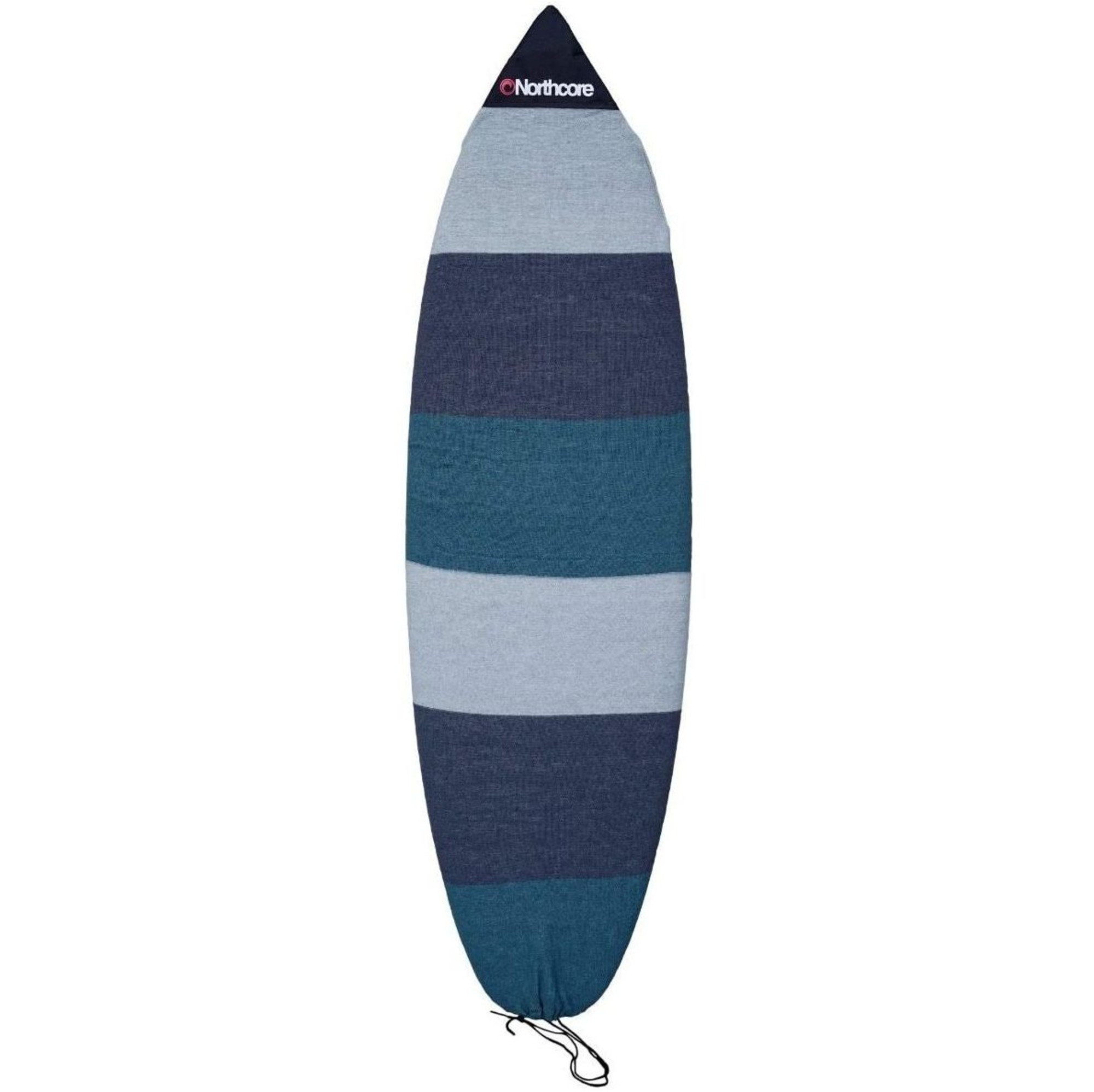 2025 Northcore Shortboard Sock 6'8 NOCO36B - Wide Stripe
