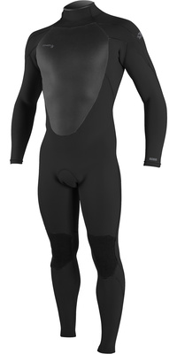 2026 O'Neill Mens Epic 5/4mm Back Zip Wetsuit 4217B - Black