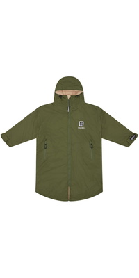 2025 Nyord Primaloft Outdoor Detachable Sleeve Changing Robe - Khaki / Ecru