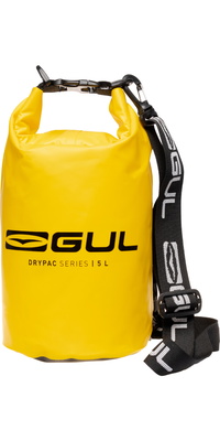 2026 Gul 5L Drypac Series Dry Bag LU0116 - Yellow / Black