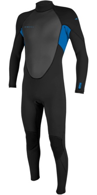 2026 O'Neill Junior Reactor-2 3/2mm Back Zip Wetsuit 5044B - Black / Ocean