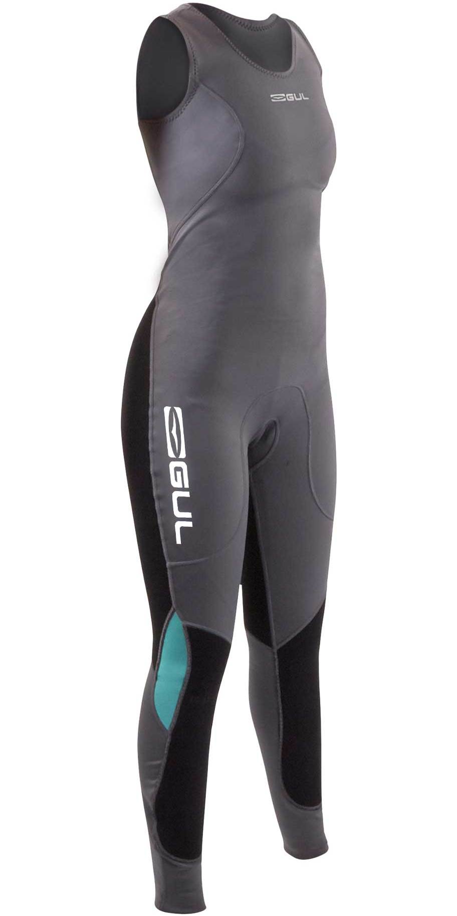 2025 GUL Womens Code Zero 1mm Long Jane Wetsuit CZ4310-B9 - Grey
